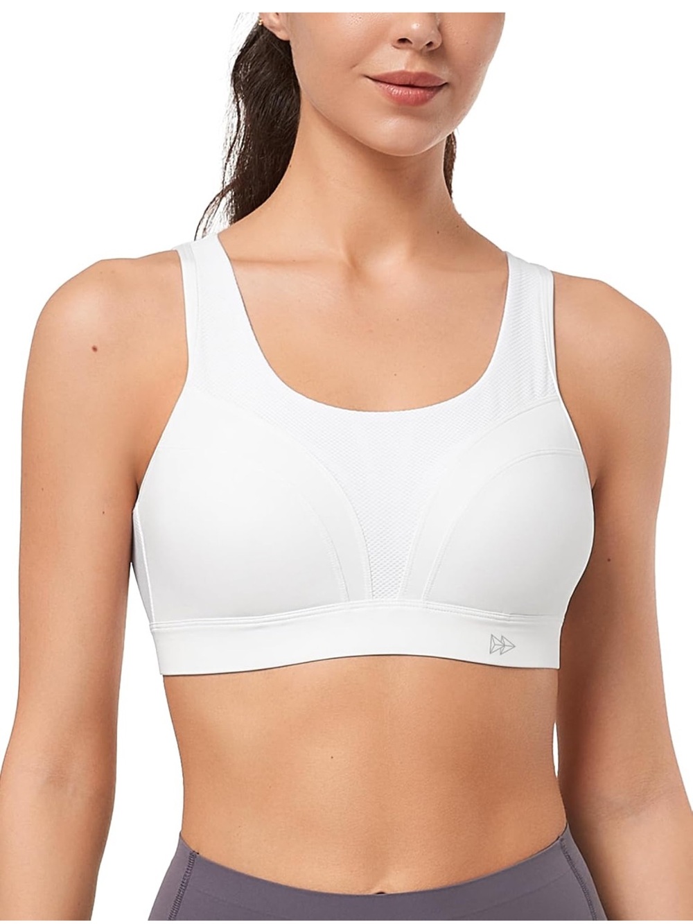 Adjustable Sports Bra High Support Sewn in Pads
High Impact Back Hook Eye NWT L